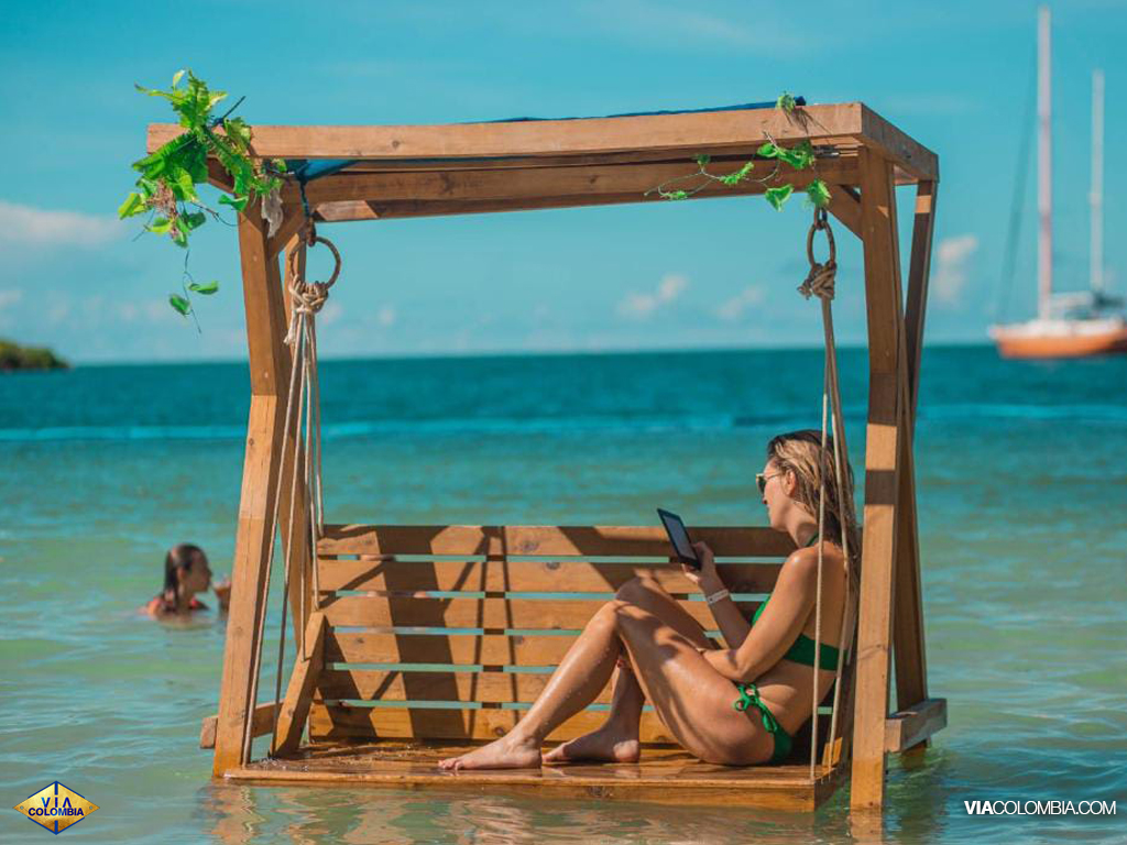 Isla Bela private beach Cartagena