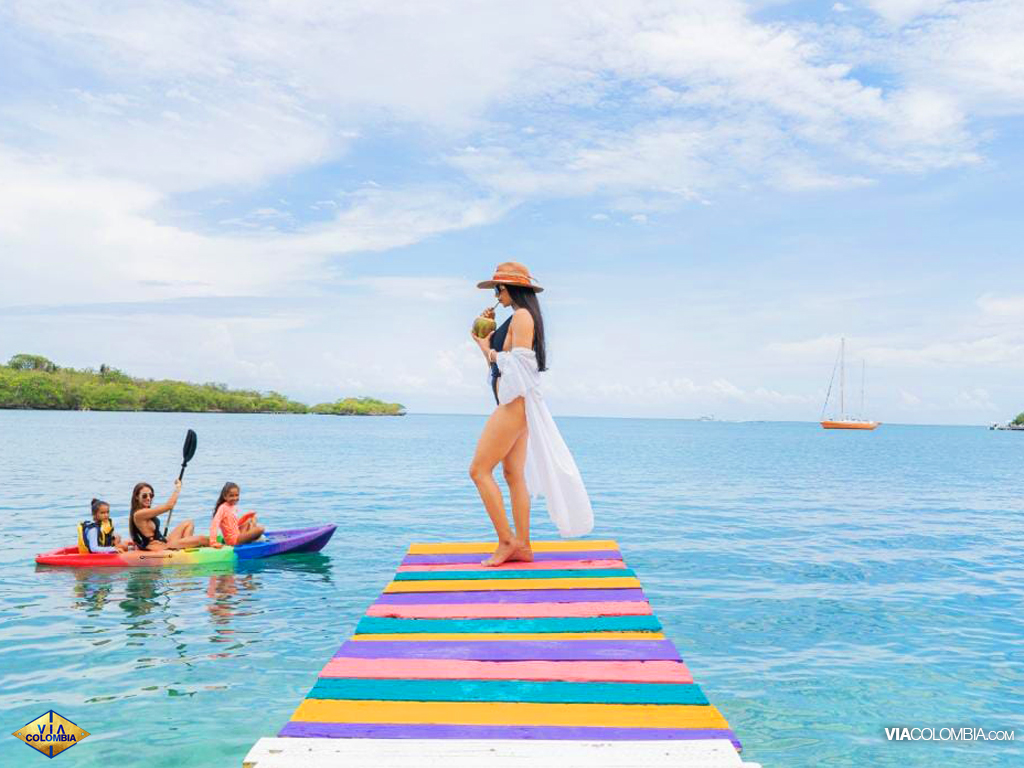 Instagramable island, isla bela Cartagena